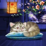 Logo of Sleepy Cat Live Wallpaper android Application 